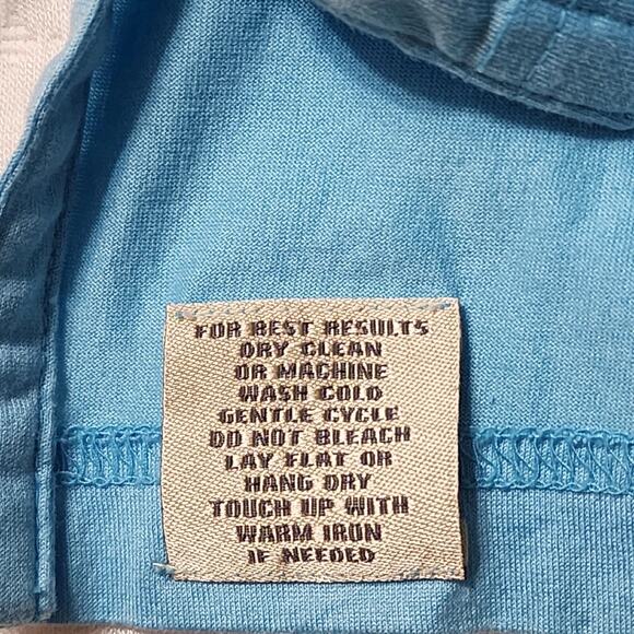 Peter Millar Robin Egg Blue Polo - 100% Double-Mercerized Cotton - Size XL - Picture 6 of 10